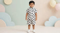 Kids Co-Ord Set , Printed Shirt & Shorts